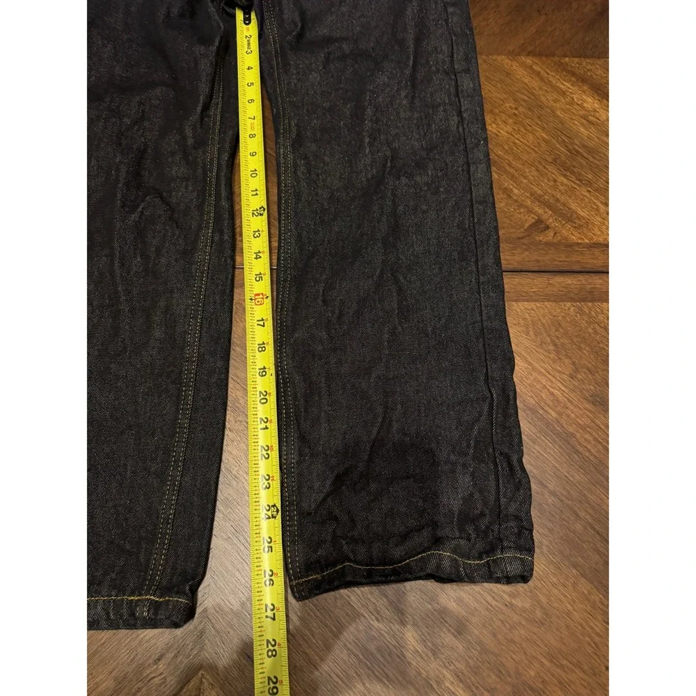 Lowrider Classic Dark Wash Denim Jeans Mens 36x30‎ Cotton Straight Leg |K1